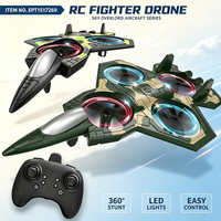 Avion RC EPT 360 °   Avions télécommandés planeurs pour garçons avec une portée de 100 mètres