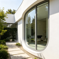 Fenêtres fixes à cadre fin minimaliste, grandes fenêtres à double vitrage, isolation acoustique, fenêtre en verre fixe pour maisons modernes