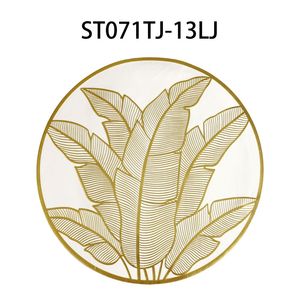 Manteles Individuales de PVC de Lujo Contemporáneo con Diseño de Mesa Hueca, Decoración para el Hogar - Product Image 3