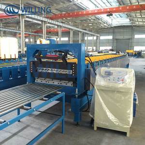 Dual-lớp mạ kẽm sóng nhôm kim loại tấm mái cuộn tạo thành máy với động cơ bơm hộp số thành phần cốt lõi - Product Image 5