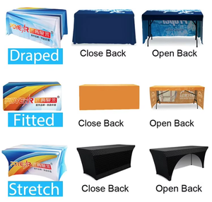 Số 1 khuyến mại tổ chức sự kiện tùy chỉnh in bảng quảng cáo bao gồm draped được trang bị 4ft 5ft 6ft 8ft bảng Runner thương mại hiển thị bảng vải - Product Image 5