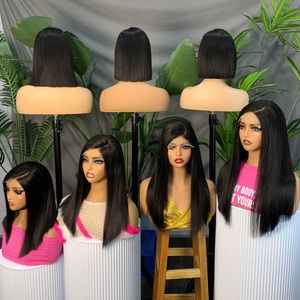 FH 5x5 Lace Front Straight Raw <b>Human</b> Hair Bob <b>Wigs</b> 8-20inch Glueless <b>Human</b> Hair <b>Wig</b> - Product Image 1
