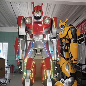 Disfraz de <span class=keywords><strong>Robot</strong></span> Transformable LED Multicolor con Control Inalámbrico, Material de Espuma EVA, Unisex para Adultos, Halloween, Espectáculos, Cosplay - Product Image 1