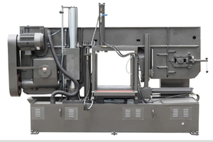 Máquina de corte de tubos de sierra de cinta semiautomática GH4235 Máquina de sierra de banda de metal - Product Image 6