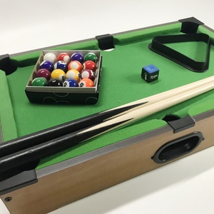 Mini juego de paletas de mesa y mesa de diversión familiar, mesa de billar interior para niños y adultos, juego de juego - Product Image 3