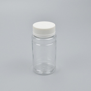 <b>Plastic</b> Bottle Capsule Packaging 100ml 120ml Food Grade Screw <b>Cap</b> Cylinder Shape Medicine Storage - Product Image 3