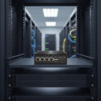 Routeur pare-feu Intel N150 entièrement en aluminium, mini PC, 4 LAN 2.5GbE, passerelle VPN, PfSense, OPNsense, Mikrotik, appliance pare-feu