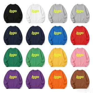 批发定制徽标男女通用圆领运动卫衣，基本款抓绒促销队服，适合啦啦队、舞蹈、体操和学校精神活动 - Product Image 6