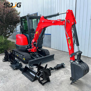 Livraison gratuite Ce Epa Euro5 moteur ferme cabine 360 degrés multifonction 2,5 tonnes 3 tonnes 3,5 tonnes Mini pelleteuse petite ensacheuse <span class=keywords><strong>pelle</strong></span> - Product Image 4