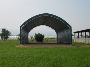 Chất Lượng Cao Trọng Lượng Nhẹ Mạ Kẽm Cấu Trúc Thép Trellis Ống Ngoài Trời Kem Chống Nắng Nơi Trú Ẩn Lều En Tiêu Chuẩn Thiết Kế Mới Lưu Trữ - Product Image 3