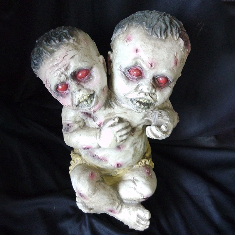 ハロウィン 怖い 子供 赤ちゃん 幽霊 ベビー トリック スプーフ