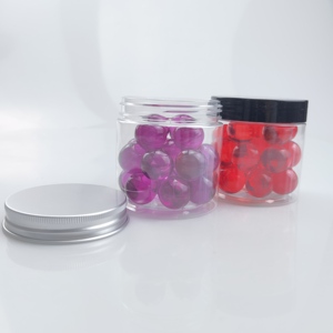 Tarro Transparente de PET en Stock para Almacenar Alimentos, Dulces, Polvo, Miel con Tapa de Aluminio - Product Image 2