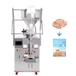 Máquina Automática de Envasado Vertical de Pasta, de Acero Inoxidable, para Salsas, Miel, Ketchup, con Función de Llenado y Sellado de Bolsas con Film - Product Image 1