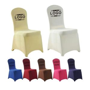 Banquet Wedding Party Decoration Spandex Dining Chair Cover Chair Covers for Plastic Chairs - Product Image 1