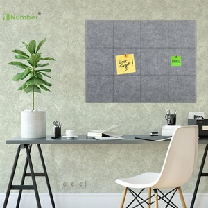 Nouveaux arrivages Prix d'usine <span class=keywords><strong>Avis</strong></span> personnalisé Tableau d'affichage Décoration murale Panneau en feutre Tableau alternatif à punaises pour la planification de photos - Product Image 1