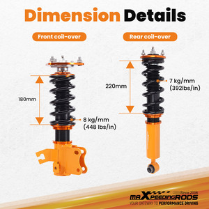 Amortisseurs de suspension MaXpeedingrods pour <span class=keywords><strong>Nissan</strong></span> <span class=keywords><strong>S13</strong></span> 180SX 200SX 240SX Utilisation sur route - Product Image 5