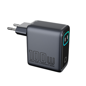 Cargador de Viaje Plegable GaN de 100W con Pantalla Inteligente, Sistema de Carga Rápida USB-C PD Compacto - Product Image 6