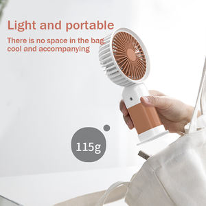 Soldes d'été : Mini-ventilateur portable USB et à piles, trois vitesses, rafraîchisseur d'air portatif pour usage domestique - Product Image 2