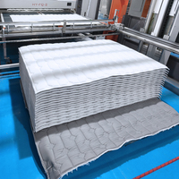 Matelas gonflable en latex à ressorts ensachés King Size de haute qualité, compressé sous vide, à bon prix, pour chambre à coucher