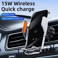 Support voiture Joyroom 15W Chargeur rapide Support téléphone voiture Chargeur voiture sans fil Charge rapide Support téléphone Type C