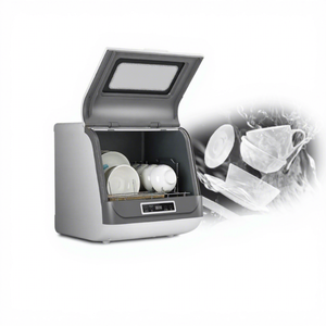 Facile à utiliser, 5 ensembles 360 °   <span class=keywords><strong>Lave</strong></span>-<span class=keywords><strong>vaisselle</strong></span> portable à pulvérisation avec écran LED pour un nettoyage efficace, idéal pour le <span class=keywords><strong>camping</strong></span>, les <span class=keywords><strong>camping</strong></span>-cars et les caravanes - Product Image 1