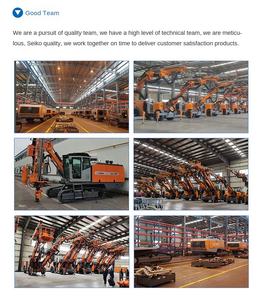 Máy khoan đá lắp trên máy xúc thủy lực điện, thiết bị xây dựng di động để khoan giếng - Product Image 6