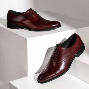 Nuevo Producto: Zapatos de Vestir Formales de Cuero Genuino de Alta Gama, Personalizados, de Caña Baja, para Hombre, Ideales para Bodas - Product Image 3