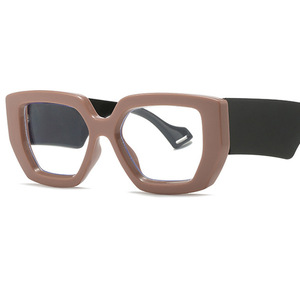 <span class=keywords><strong>Gafas</strong></span> con montura <span class=keywords><strong>de</strong></span> China, montura gruesa transparente, estilo vintage cuadrado, <span class=keywords><strong>grandes</strong></span> y a la moda - Product Image 6
