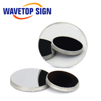 WaveTopSign CO2 Laser MO Miroir Réfléchissant Dia.20 25 30 38.1mm Épaisseur 3/5mm pour Machine de Découpe et de Gravure Laser Co2