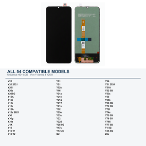 Écran tactile LCD HD+ pour Vivo Y20 Y15 Y12 Y33 Y55 Y76 <span class=keywords><strong>iQOO</strong></span> <span class=keywords><strong>U1X</strong></span> Z6x, compatible universel pour téléphone portable - Product Image 1