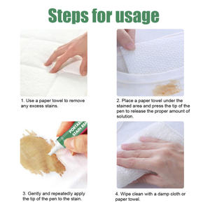 ปากกาขจัดคราบพกพา Jue-Fish  ไม่ต้องซัก <span class=keywords><strong>ขจัด</strong></span><span class=keywords><strong>คราบ</strong></span>น้ำมัน <span class=keywords><strong>คราบ</strong></span><span class=keywords><strong>เหลือง</strong></span> ทำความสะอาดเสื้อผ้า และขจัดสิ่งสกปรก - Product Image 5