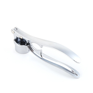 ที่บดกระเทียมแบบใช้มือ ทำจากโลหะผสมสังกะสี ดีไซน์โค้ง ทนทาน อุปกรณ์ครัวสำหรับทำอาหาร - Product Image 5