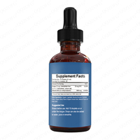LDJ OEM Personnalisé 5-MTHF Gouttes Liquide 60ml Vitamine Folate L-Méthylfolate Méthyle B12 pour Adultes Cerveau Coeur Mood Support TK