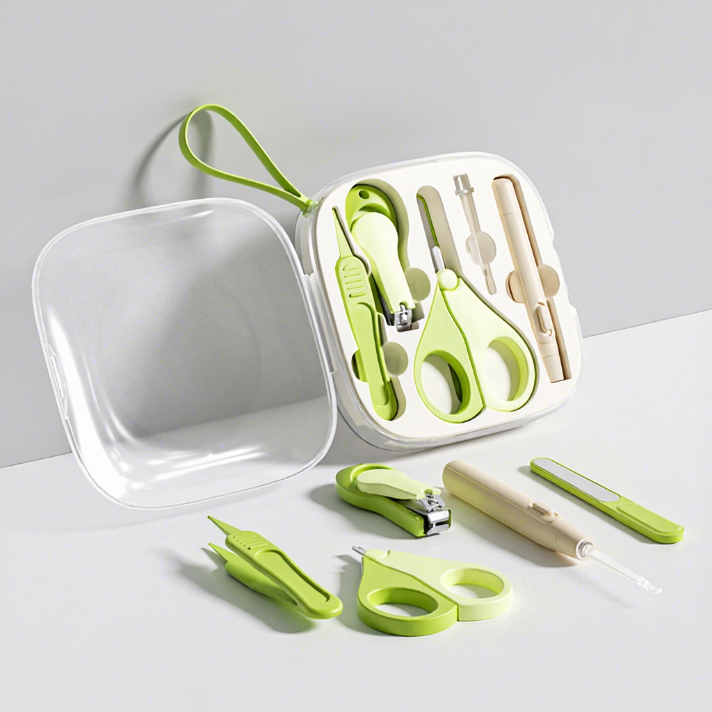 New lanyard-green-upgrade soft head luminous ear spoon