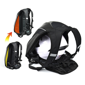 <span class=keywords><strong>Mochila</strong></span> Impermeable Grande para Motocicleta MOTOCENTRIC de 30-48L, Alforjas Elegantes de Fibra de Carbono para Motocicletas - Product Image 3