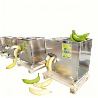 Automatische hoogproductieve groene banaan- en plantain-schilmachine voor fruitverwerking