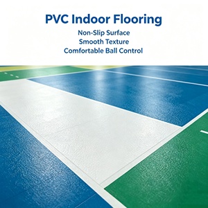 Inolp Durable Commercial Plastic <b>PVC</b> Sports Flooring Roll-Interlocking Floor <b>Tiles</b> 10mm Thickness Indoor Sports Court - Product Image 6