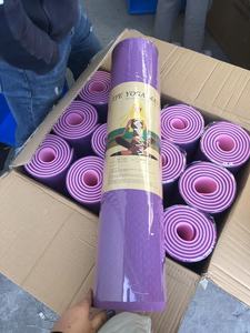 Tapis de yoga TPE écologique 6 mm personnalisé avec logo, idéal pour la gym, le fitness et la gymnastique, pliable - Product Image 6