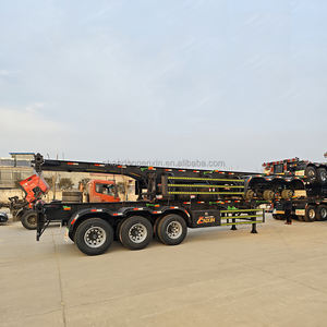 2 גרגירים החובה 20 רגל 40 goooseneck שלד מיכל שלדת מיכל למכירה - Product Image 6