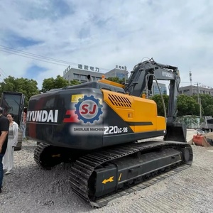 Excavadora Usada Original 220LC-9, Tractor Excavador Hyundai 220-9S, Excavadoras de Cadenas de Segunda Mano Hyundai 220, 220, 215 en Venta - Product Image 1