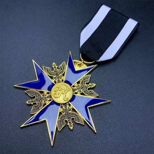 Insignias de Gorra Alemanas de la Primera Guerra Mundial, Medalla de Prusia con Espada y Alas, Producto de Artesanía en Metal - Product Image 5