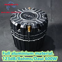 Haut-parleur de ligne de compression à double bobine 600W*2, milieu de gamme, 4 pouces, 100 mm, bobine vocale, aimant en néodyme, 4699, accessoires pour haut-parleurs
