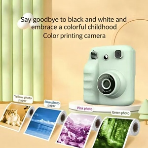 Câmera Infantil Tudo-em-Um com Sensor CMOS, Vídeo Full HD e Reprodutor de Música MP3, Mini Impressora de Fotos Portátil para Crianças - Product Image 4