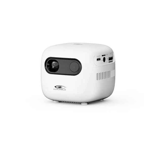 Colable Wireless Mini Portable Full HD DLP LED Android Smart Projector Built-in Battery HIFI Stereo Auto Focus 120 ANSI Lumen