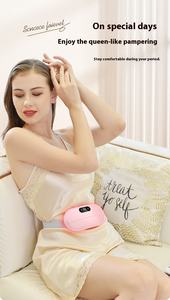 Bantalan pemanas pintar nirkabel isi ulang daya, sabuk pereda nyeri & amp menstruasi portabel - Product Image 3