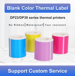 Kích Nổ Nhãn Nhiệt Màu Mã Vạch Qr Code Logo Sticker - Product Image 3