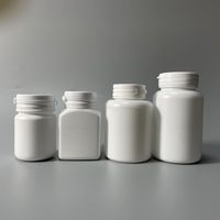 Bouteille de pilules en plastique PE, échantillon gratuit 100cc 120cc 150cc, bouteille pour tablette de qualité food, avec bouchon anti-doseur