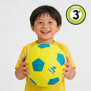 ZANFUN - Balón de Fútbol de Espuma Suave de 7.5 Pulgadas para Niños, Adolescentes y Adultos, para Práctica en Interiores, Juegos en el Patio Trasero, <span class=keywords><strong>Playa</strong></span>, Piscina - Product Image 6