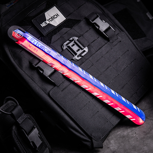 Thiết kế mới nextorch Red Blue Flash ut51 có thể sạc lại sự nóng lên dẫn cổ tay ánh sáng lên hạnh phúc sang trọng Tát Vòng đeo tay dẫn ánh sáng Vòng đeo tay - Product Image 2