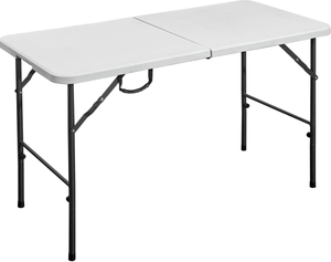 Wholesale <b>Plastic</b> Folding <b>Table</b> 4FT 5FT 6FT 8FT – Commercial HDPE Banquet <b>Table</b> for Restaurant & Catering USA DELIVERY - Product Image 1